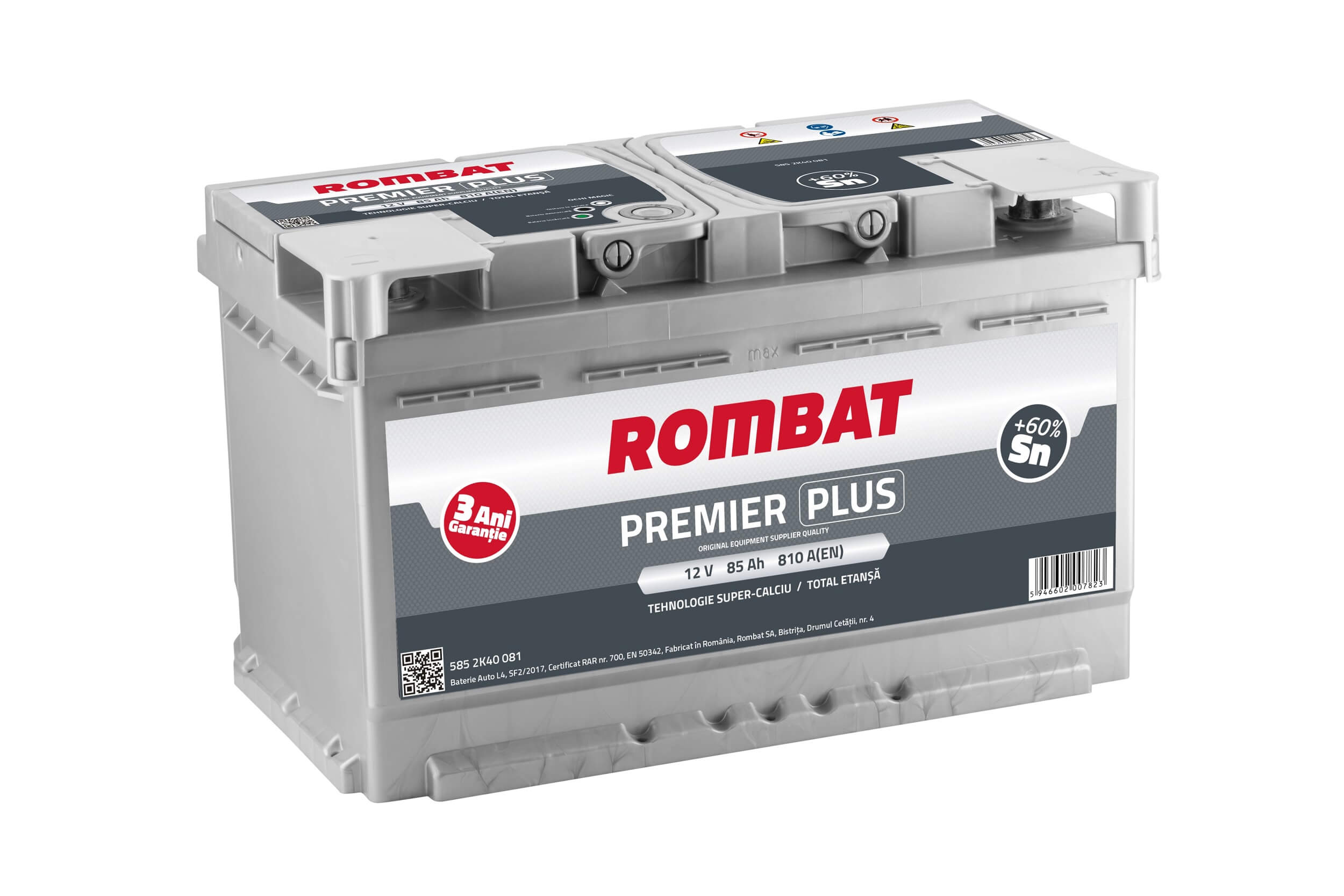 żtartovacia batéria ROMBAT S.A.